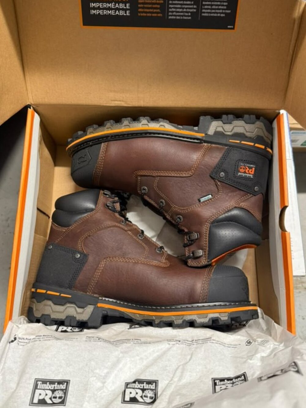 Timberland PRO Boondock 6” Waterproof Work Boots Men’s 9.5/8.5
